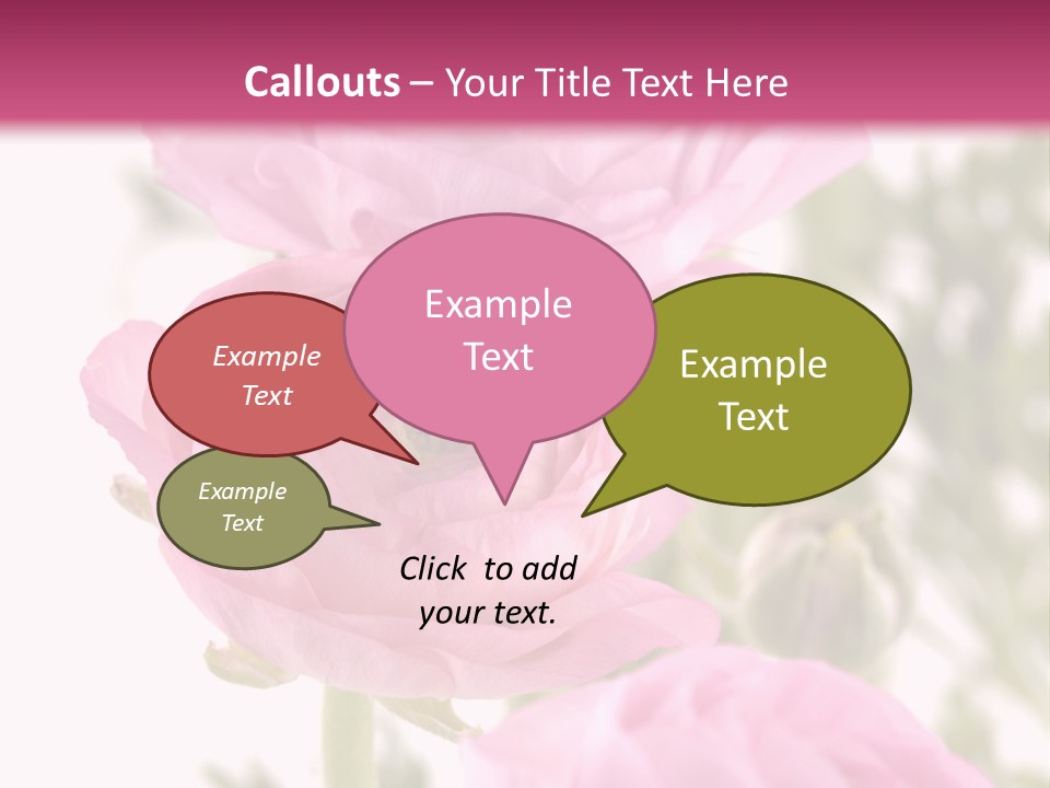 Beautiful Bouquet PowerPoint Template