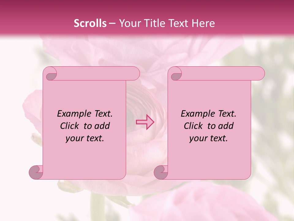 Beautiful Bouquet PowerPoint Template