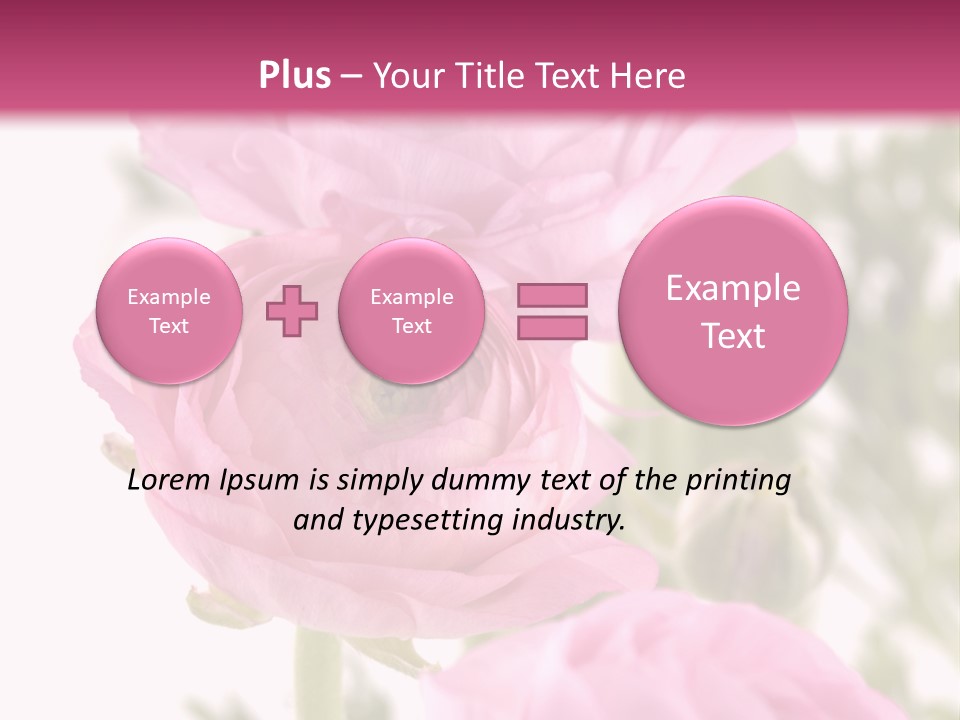 Beautiful Bouquet PowerPoint Template