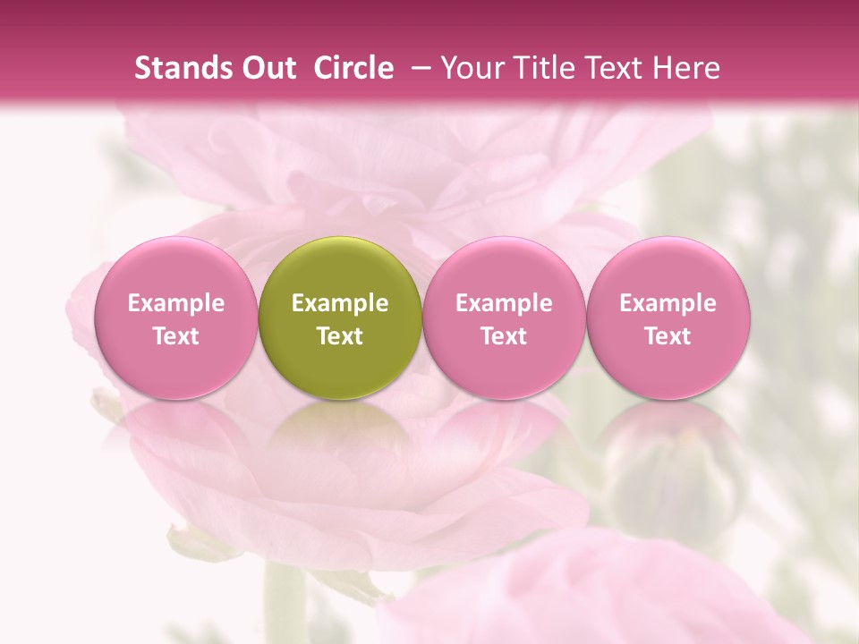 Beautiful Bouquet PowerPoint Template