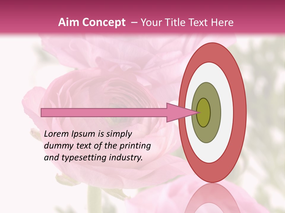 Beautiful Bouquet PowerPoint Template