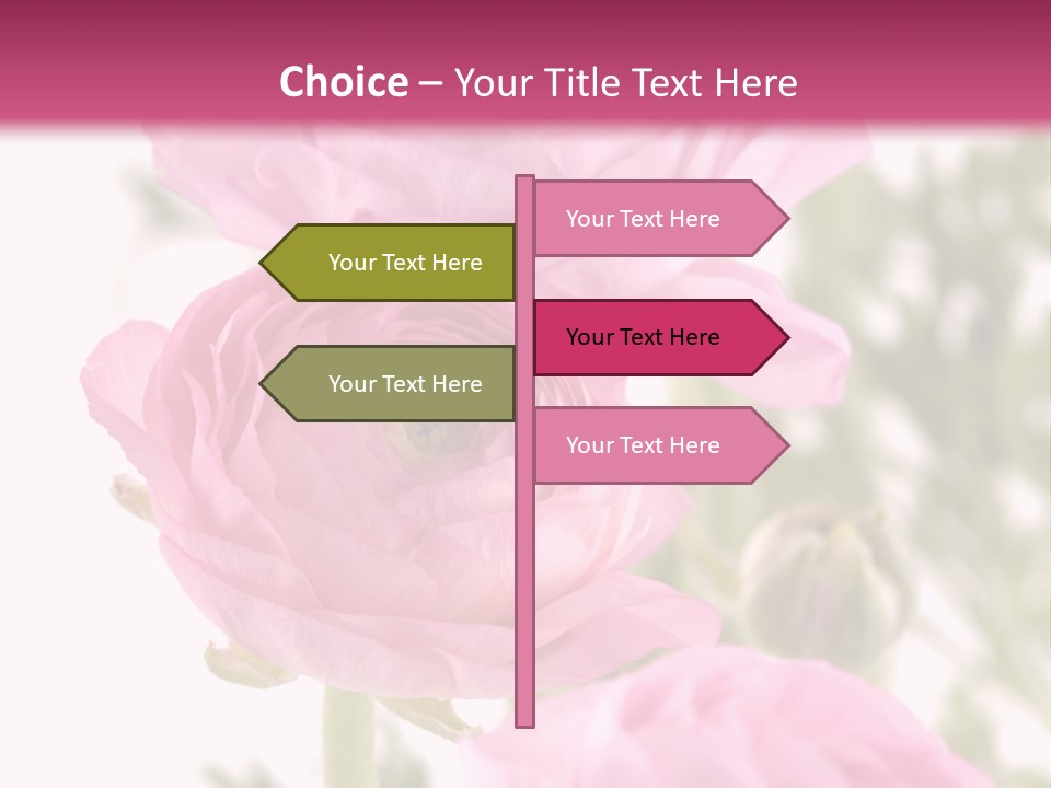 Beautiful Bouquet PowerPoint Template