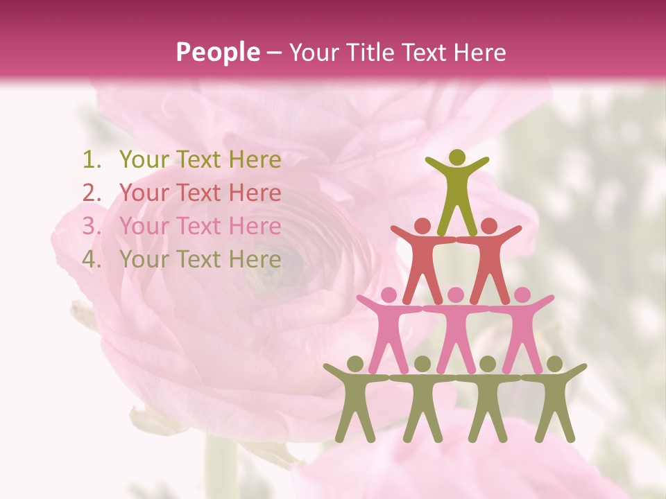 Beautiful Bouquet PowerPoint Template