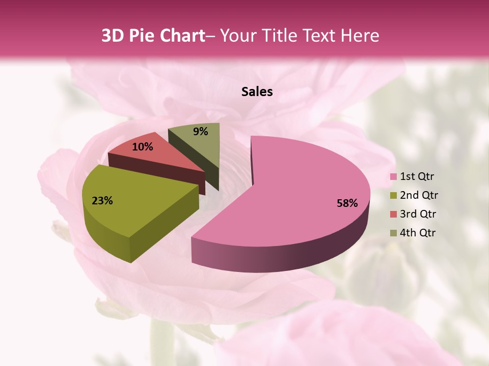 Beautiful Bouquet PowerPoint Template