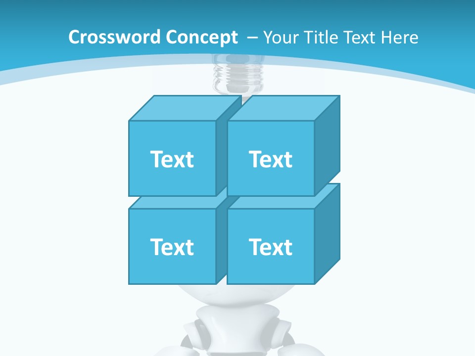Robot Think PowerPoint Template