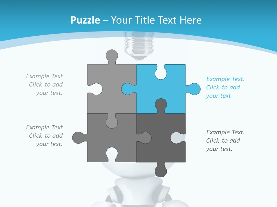 Robot Think PowerPoint Template