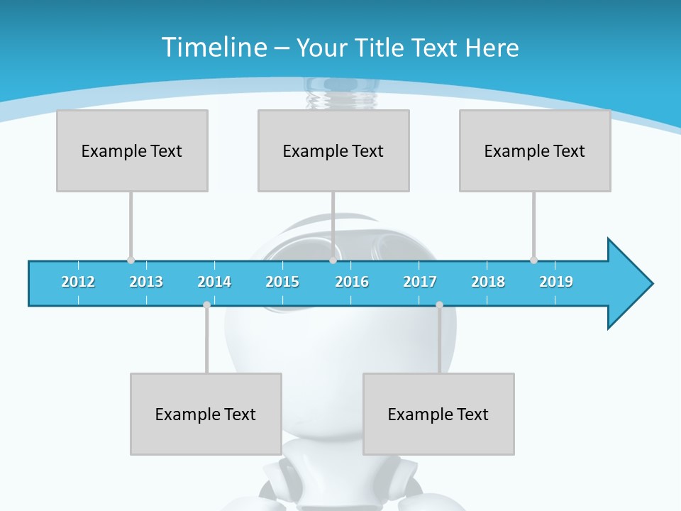 Robot Think PowerPoint Template