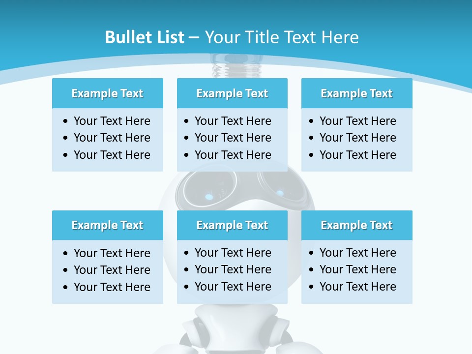 Robot Think PowerPoint Template