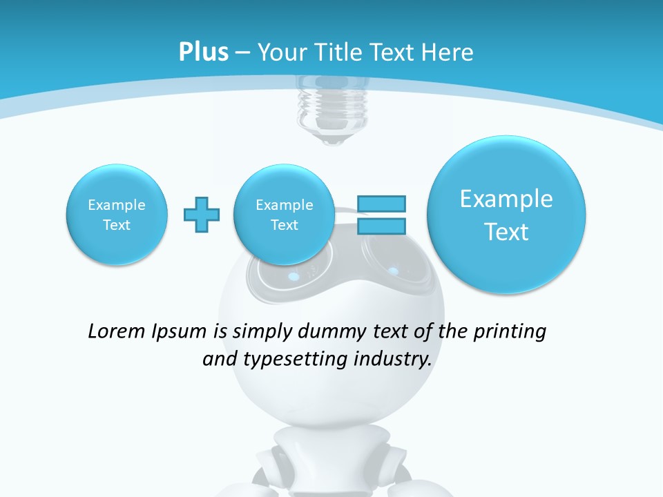 Robot Think PowerPoint Template