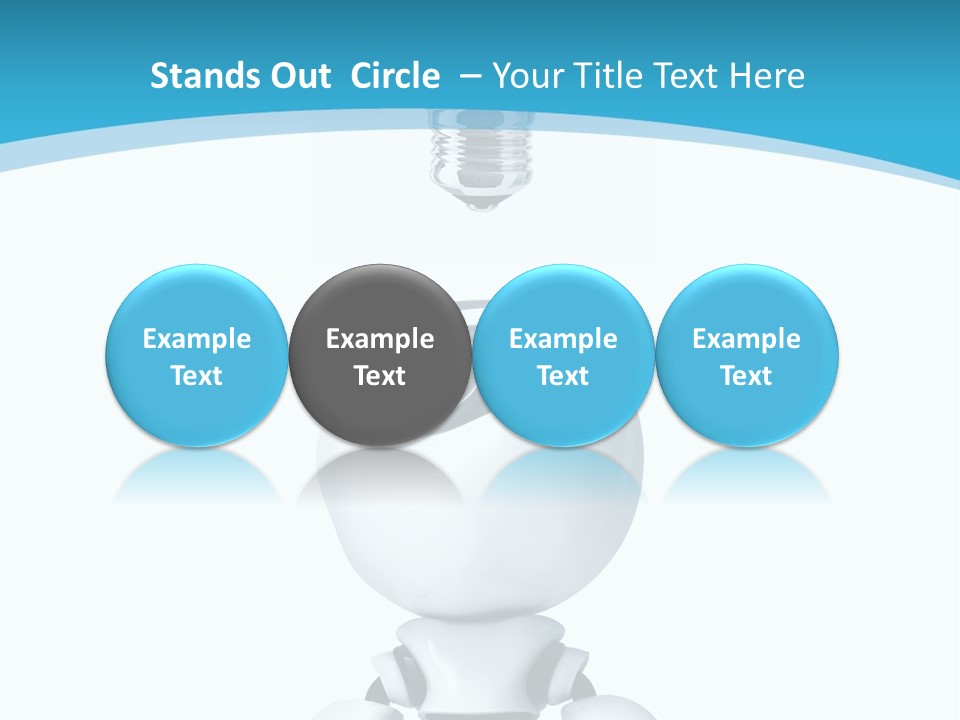 Robot Think PowerPoint Template