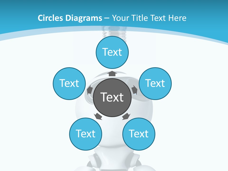 Robot Think PowerPoint Template