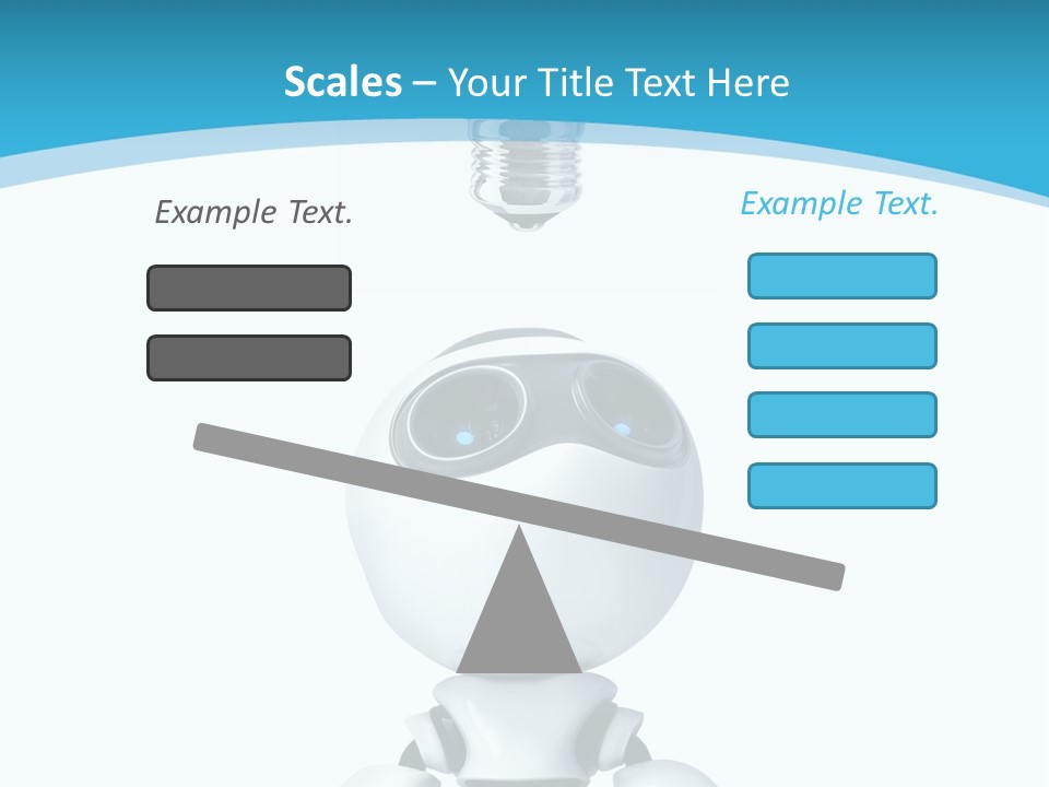 Robot Think PowerPoint Template