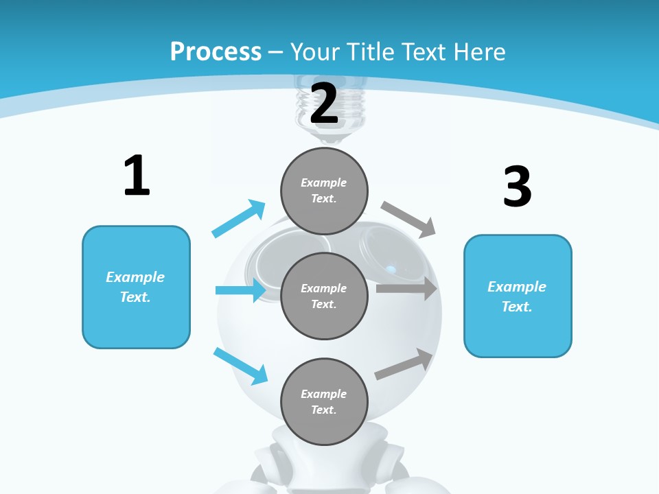 Robot Think PowerPoint Template