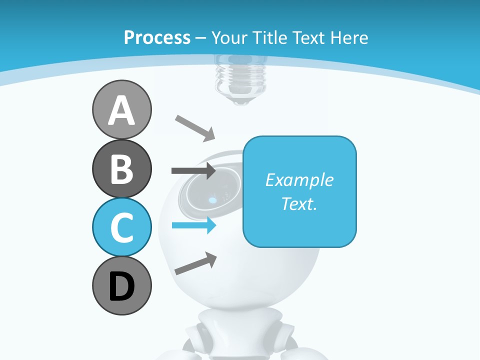 Robot Think PowerPoint Template