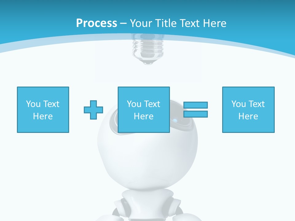 Robot Think PowerPoint Template