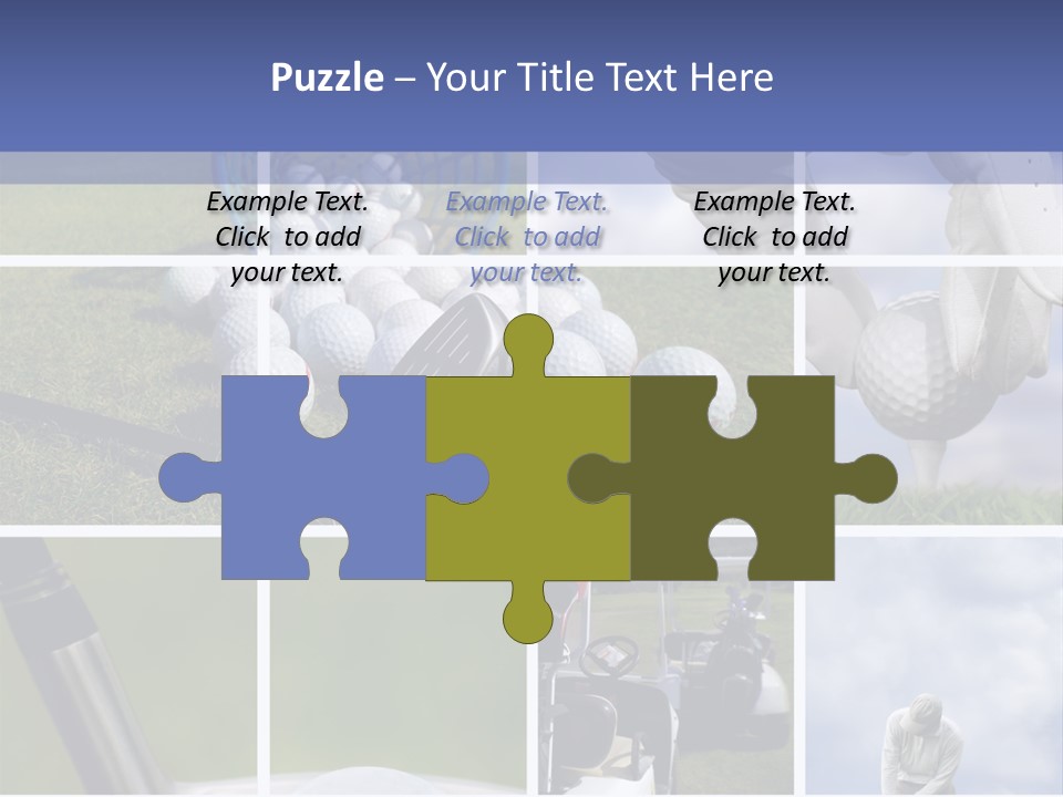 Golf Concept PowerPoint Template