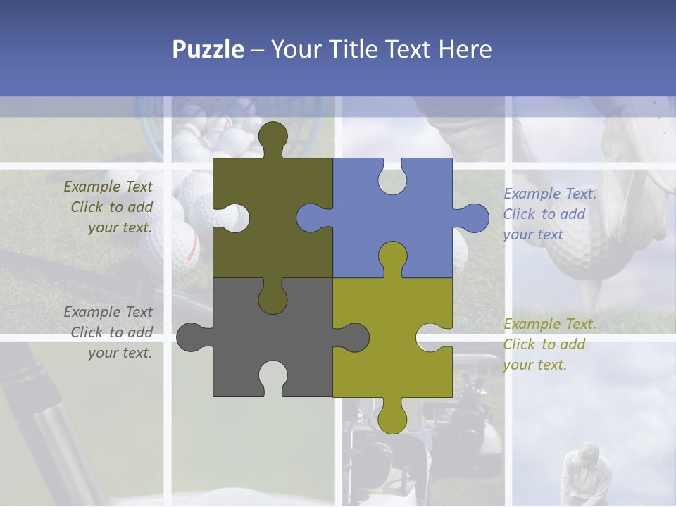 Golf Concept PowerPoint Template