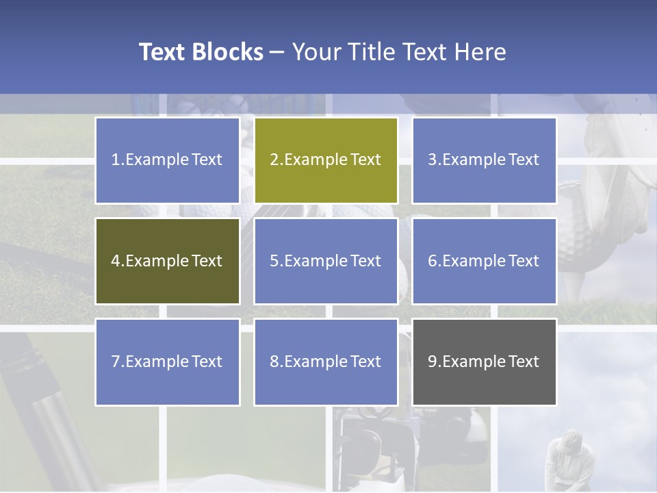 Golf Concept PowerPoint Template