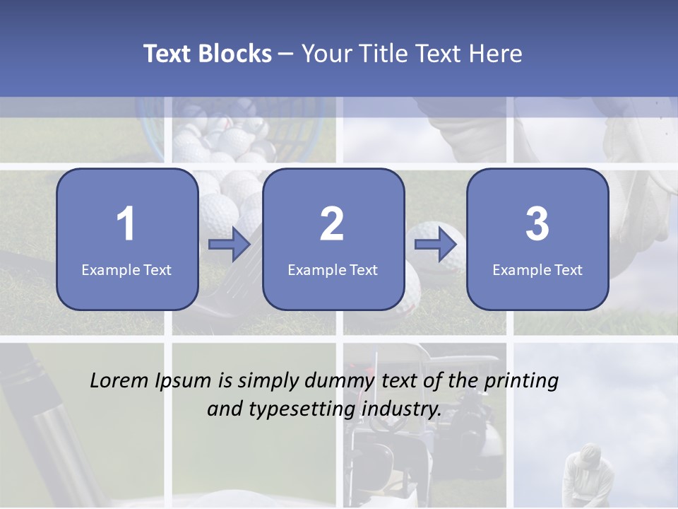 Golf Concept PowerPoint Template