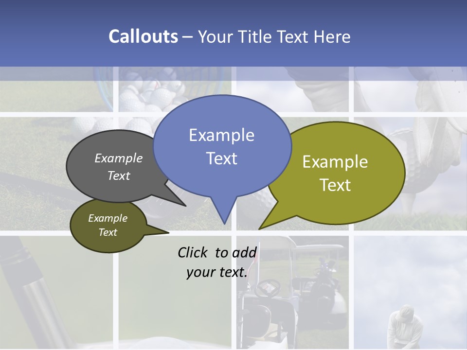 Golf Concept PowerPoint Template
