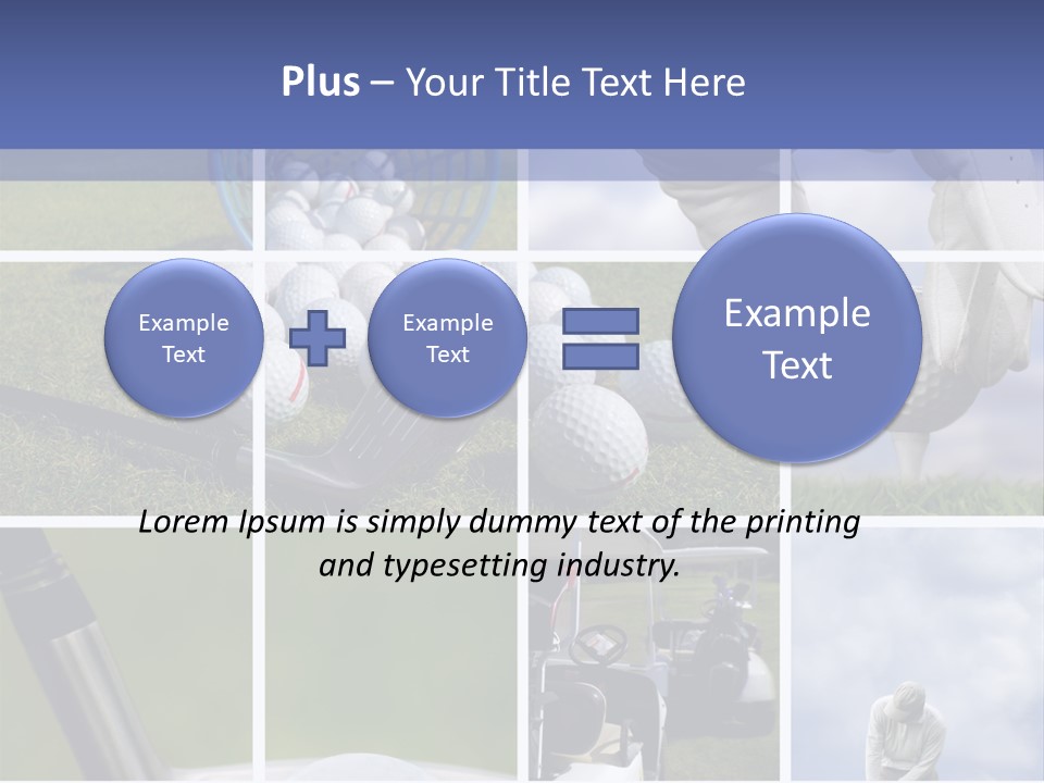 Golf Concept PowerPoint Template