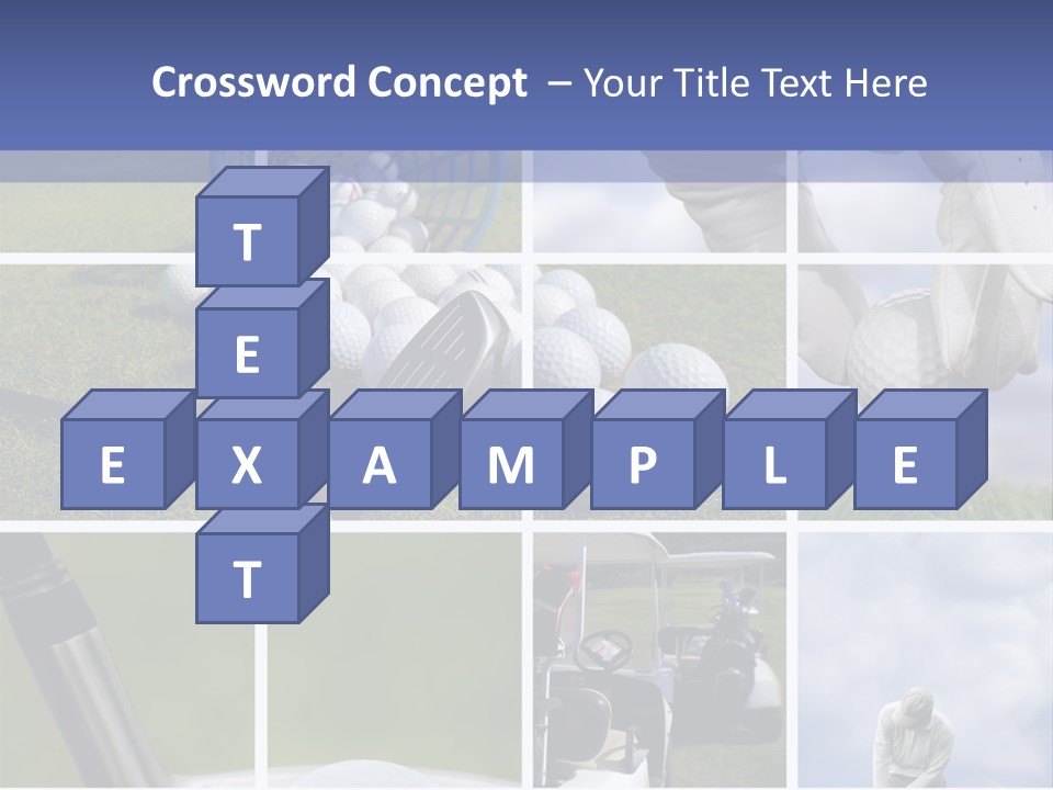 Golf Concept PowerPoint Template