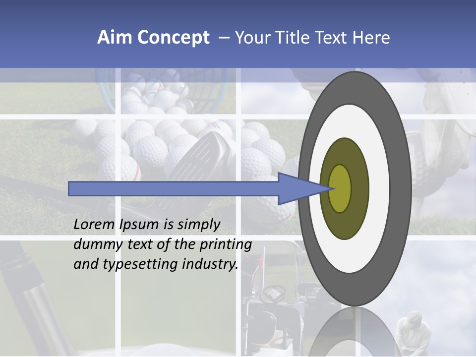 Golf Concept PowerPoint Template