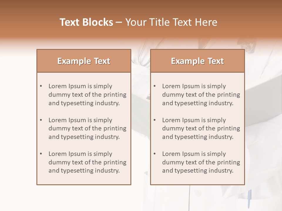 Smiling Medical Doctor With Stethoscope. Isolated Over White Background PowerPoint Template
