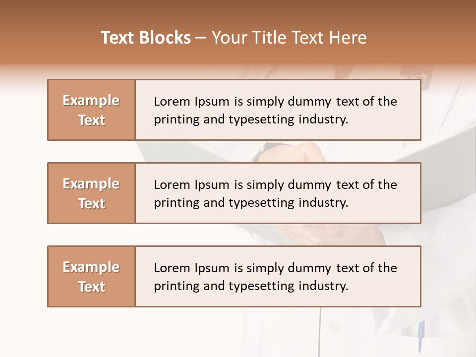 Smiling Medical Doctor With Stethoscope. Isolated Over White Background PowerPoint Template