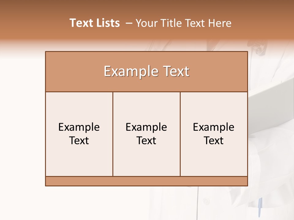 Smiling Medical Doctor With Stethoscope. Isolated Over White Background PowerPoint Template