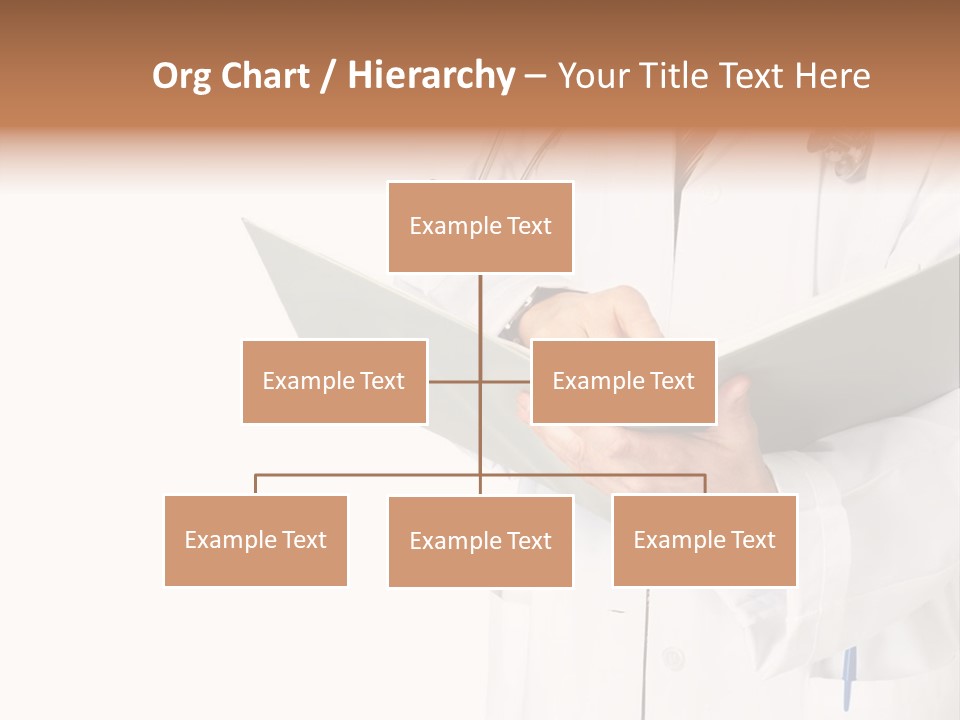 Smiling Medical Doctor With Stethoscope. Isolated Over White Background PowerPoint Template