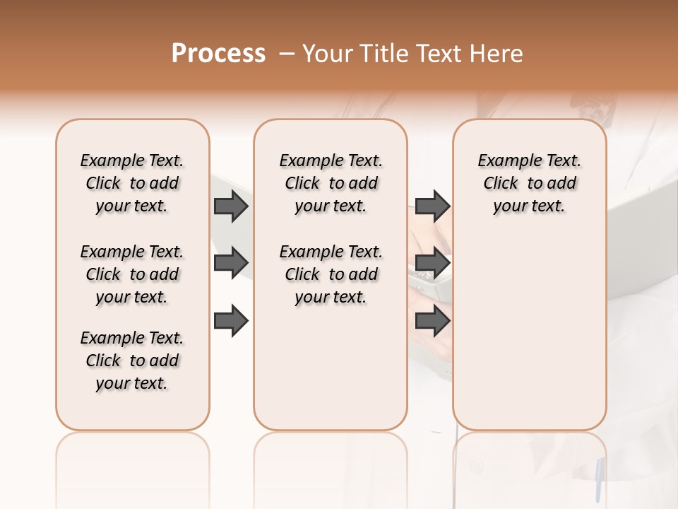 Smiling Medical Doctor With Stethoscope. Isolated Over White Background PowerPoint Template