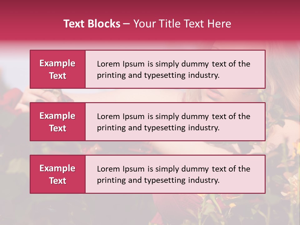 Gardening - Woman Doing Garden Work Cutting The Roses At Beautifully Sunny Day PowerPoint Template