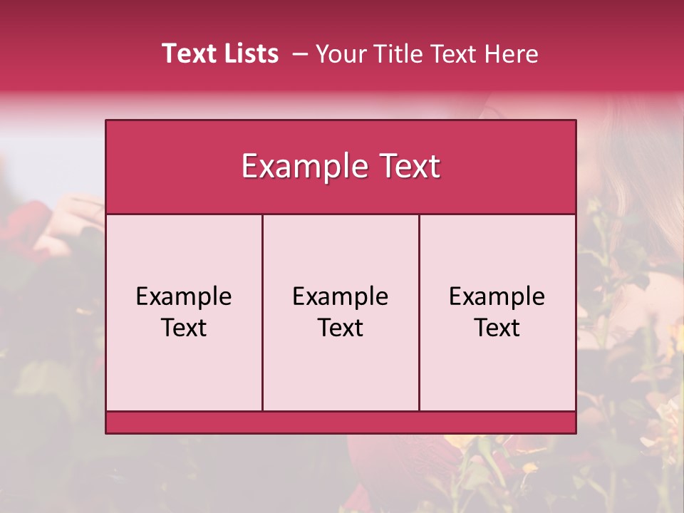 Gardening - Woman Doing Garden Work Cutting The Roses At Beautifully Sunny Day PowerPoint Template