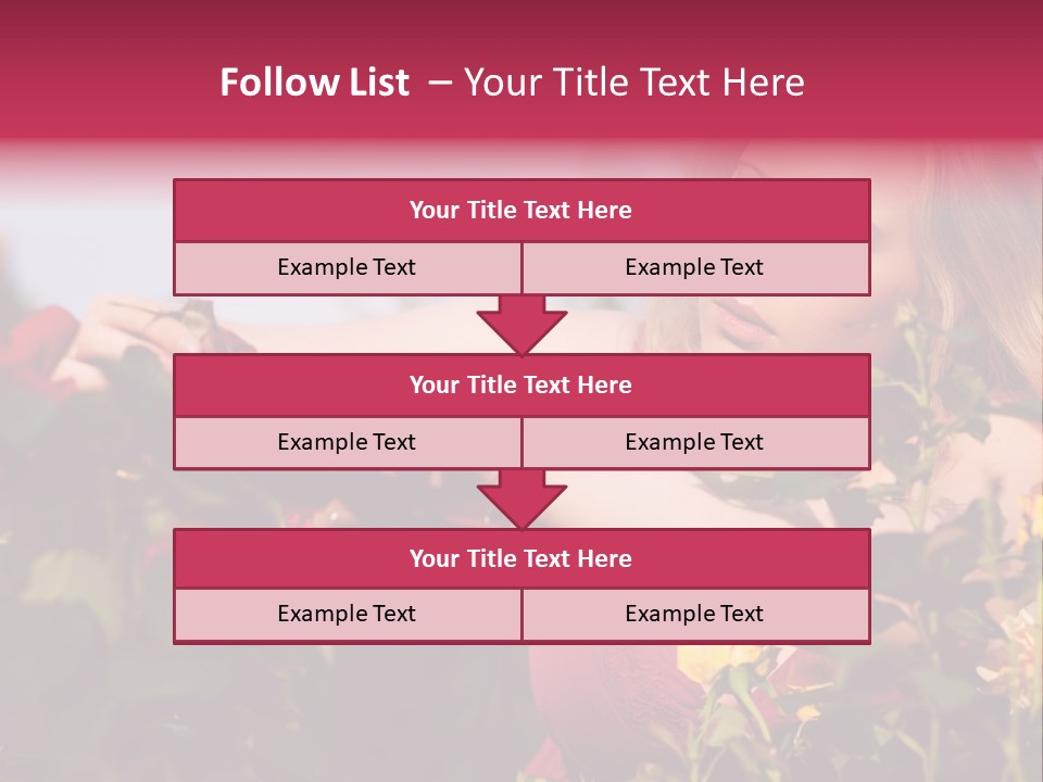 Gardening - Woman Doing Garden Work Cutting The Roses At Beautifully Sunny Day PowerPoint Template