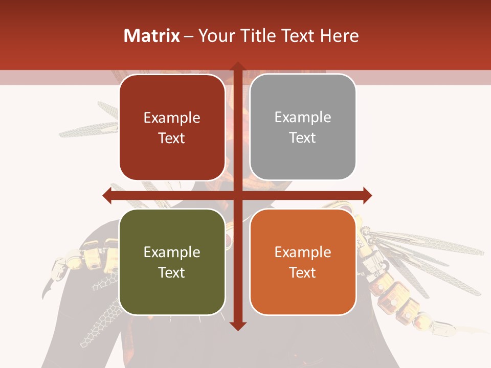 A Person With A Mask And Scissor On Their Face PowerPoint Template
