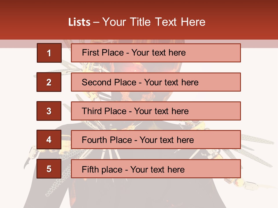A Person With A Mask And Scissor On Their Face PowerPoint Template