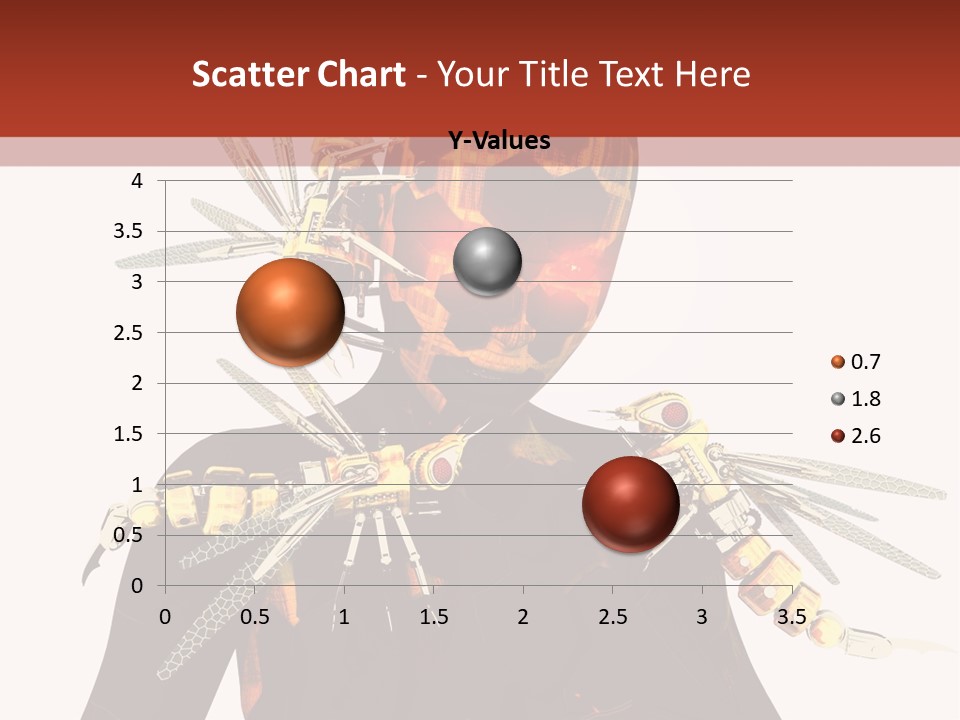 A Person With A Mask And Scissor On Their Face PowerPoint Template