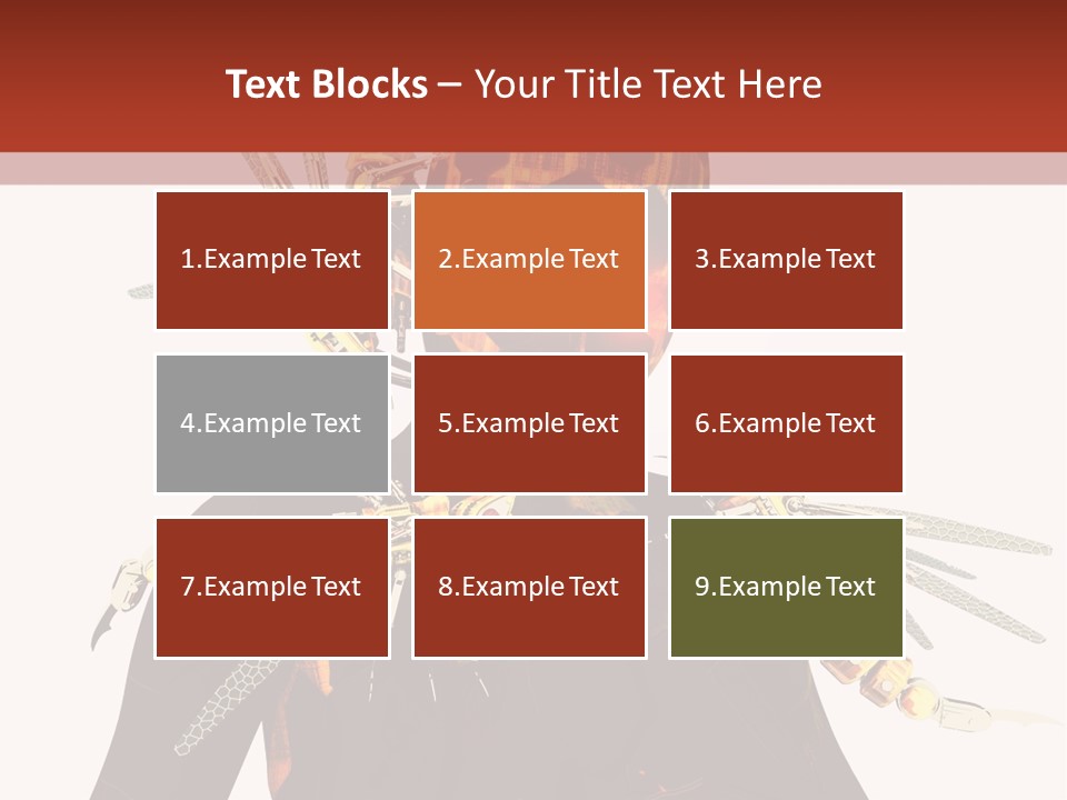 A Person With A Mask And Scissor On Their Face PowerPoint Template