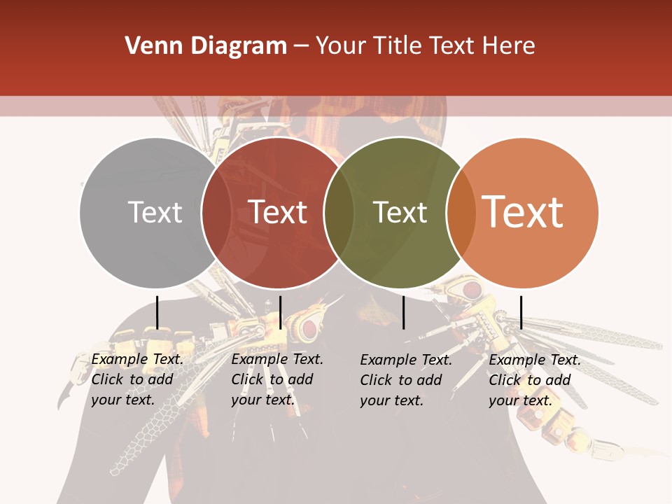 A Person With A Mask And Scissor On Their Face PowerPoint Template