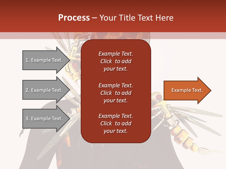 A Person With A Mask And Scissor On Their Face PowerPoint Template