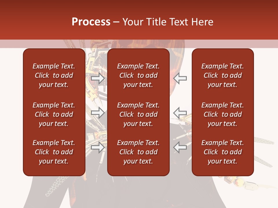 A Person With A Mask And Scissor On Their Face PowerPoint Template