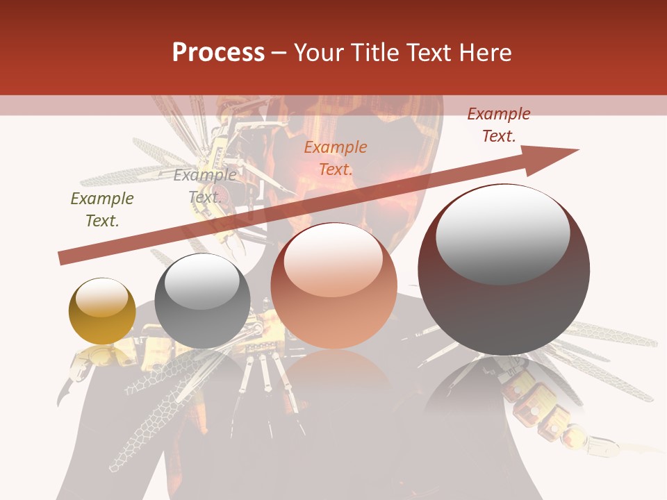 A Person With A Mask And Scissor On Their Face PowerPoint Template