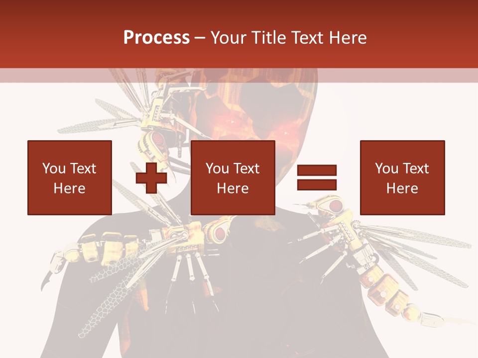 A Person With A Mask And Scissor On Their Face PowerPoint Template