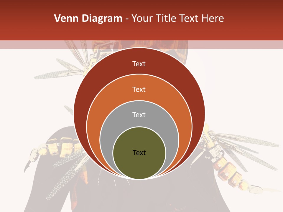 A Person With A Mask And Scissor On Their Face PowerPoint Template