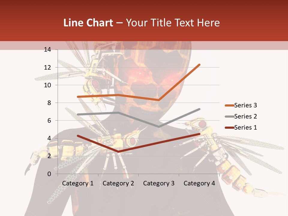 A Person With A Mask And Scissor On Their Face PowerPoint Template