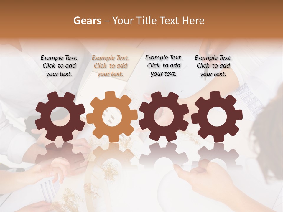 Chef Wearing Black And White Uniform Slicing Brown Mushrooms PowerPoint Template