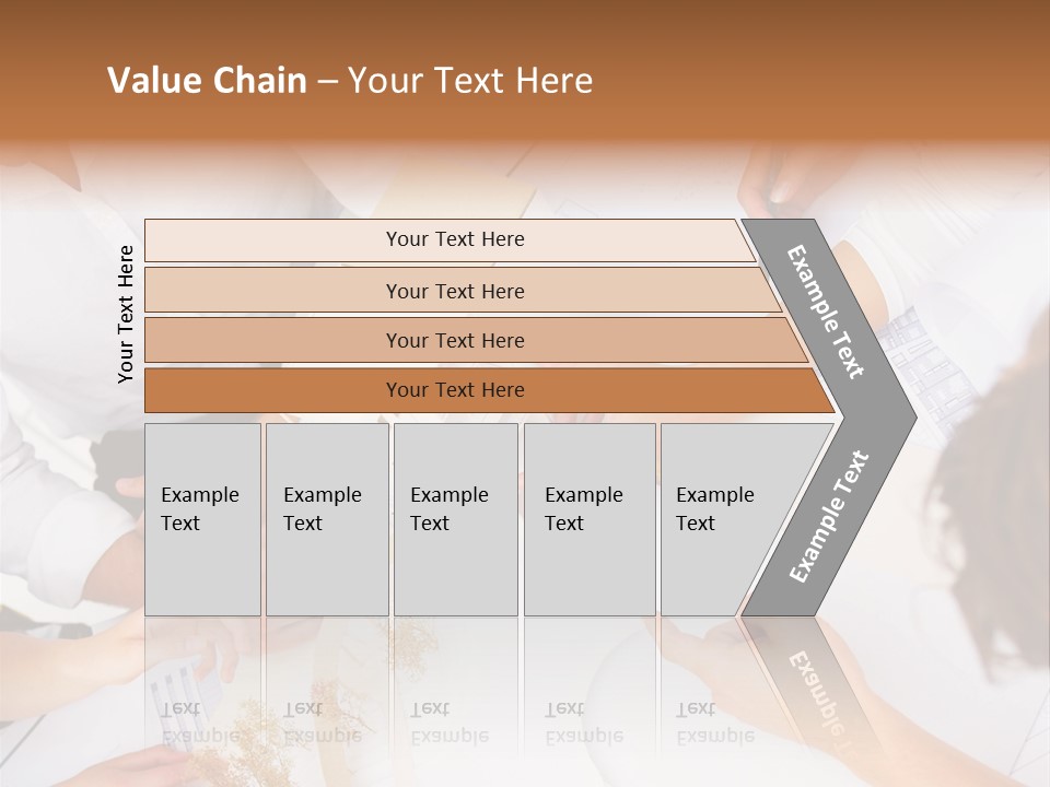 Chef Wearing Black And White Uniform Slicing Brown Mushrooms PowerPoint Template