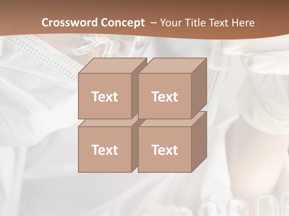 A Blond Medical Or Scientific Researcher Or Doctor Using Looking At A Clear Solution In A Laboratory With Her Asian Female Colleague Out Of Focus Behind Her. PowerPoint Template