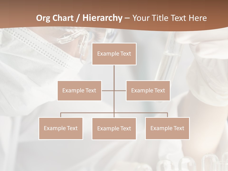 A Blond Medical Or Scientific Researcher Or Doctor Using Looking At A Clear Solution In A Laboratory With Her Asian Female Colleague Out Of Focus Behind Her. PowerPoint Template